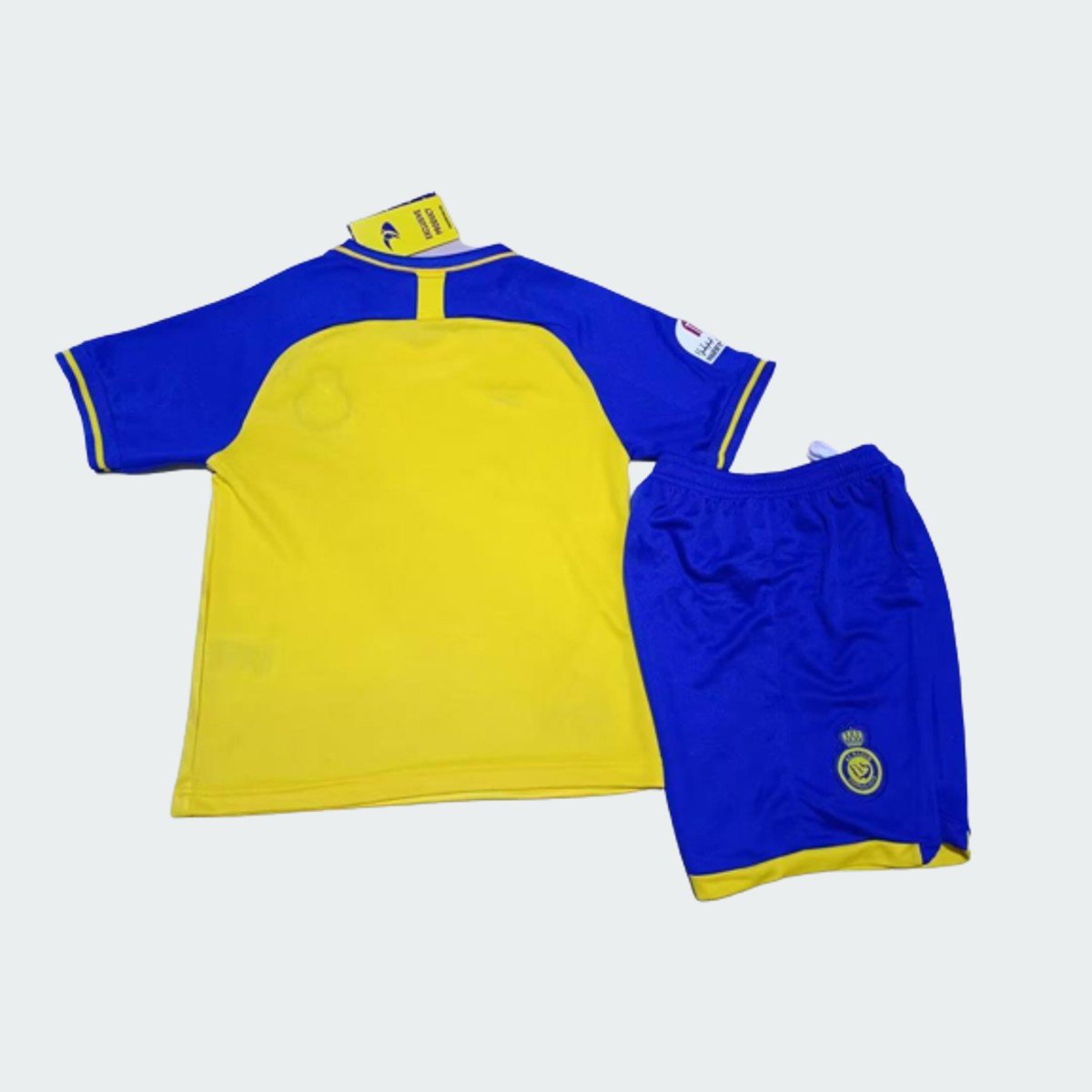 Sem título(14) Conjunto Infantil Al Nassr Amarelo Unissex
