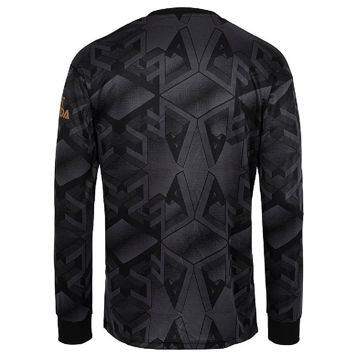 Sem título(2) Camisa Arsenal Preta Manga Longa Masculina