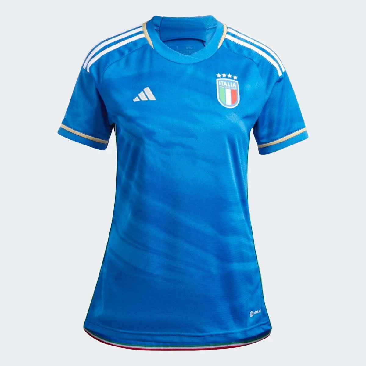 Sem título(4) Nova Camisa Itália Adidas Azul 2023 Feminina