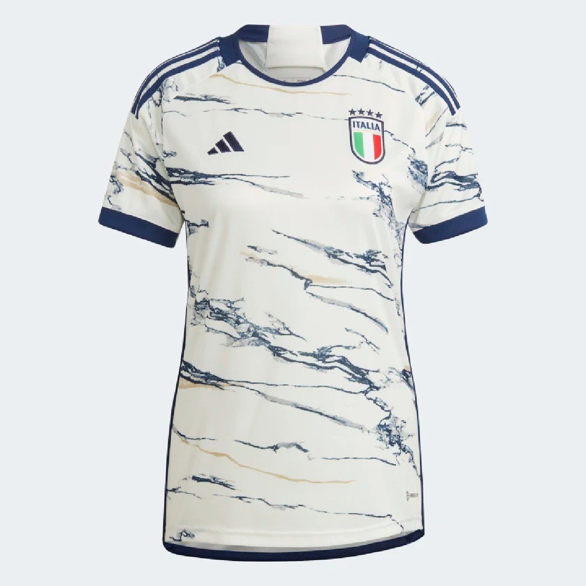 Sem título(6) Nova Camisa Itália Adidas Branca 2023 Feminina