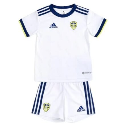 Conjunto Infantil Leeds United Branca 2023/24