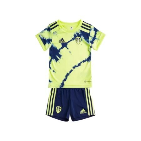 Conjunto Infantil Leeds United Amarela 2023/24