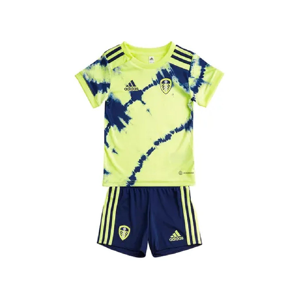 Sem título(9) Conjunto Infantil Leeds United Amarela 2023/24