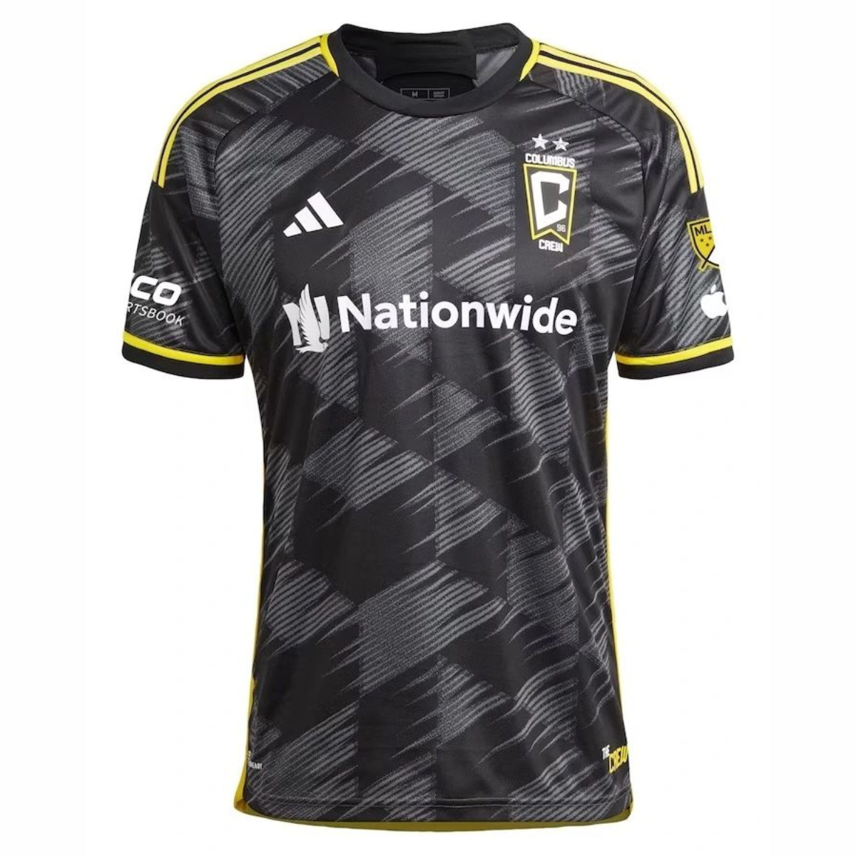 Design sem nome (10) Nova Camisa Columbus Crew Preta 2023/24