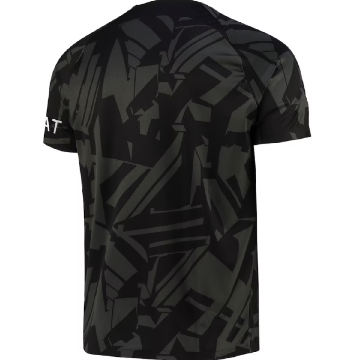 Design sem nome (10) Camisa PSG Preta Pré-jogo 2023/24 Masculina