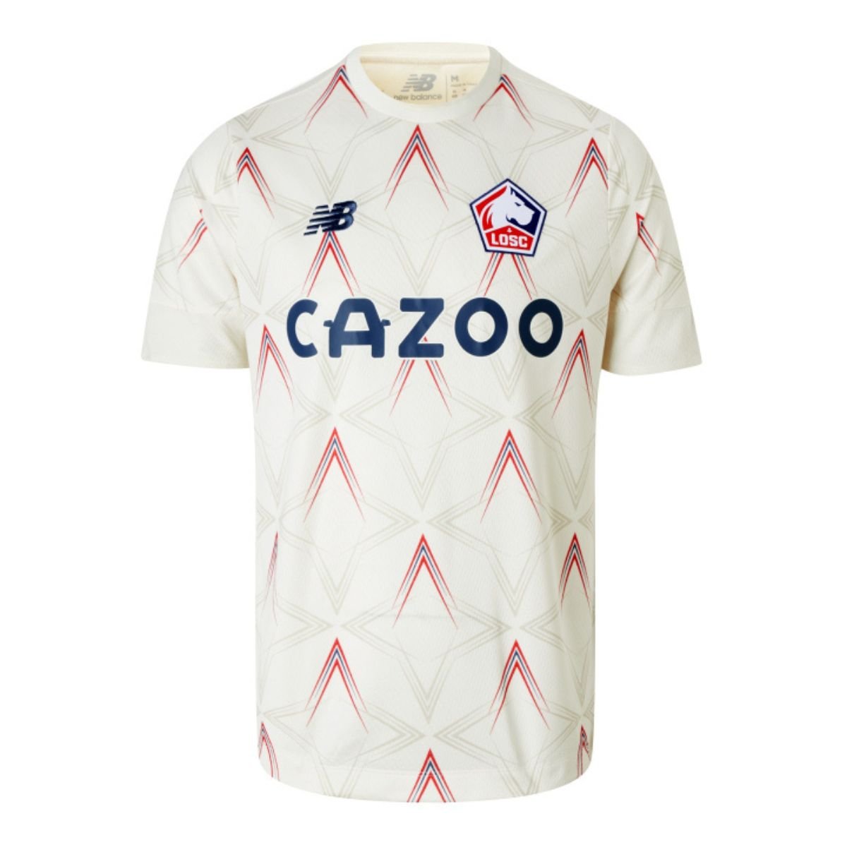 Design sem nome (11) Nova Camisa Lille Branca Masculina 2023/24