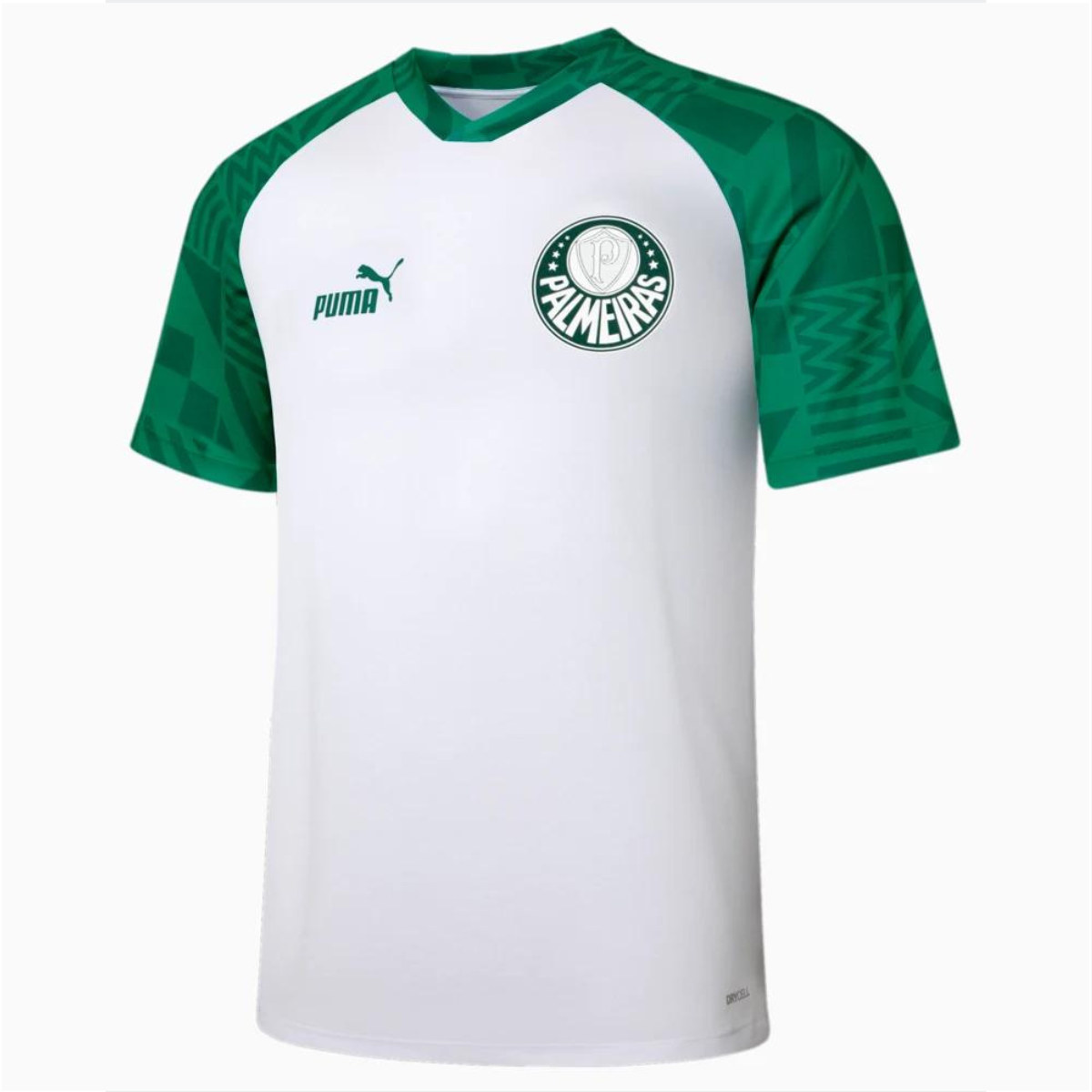 Design sem nome (33) Nova Camisa Palmeiras Pré-jogo Branca 2023/24