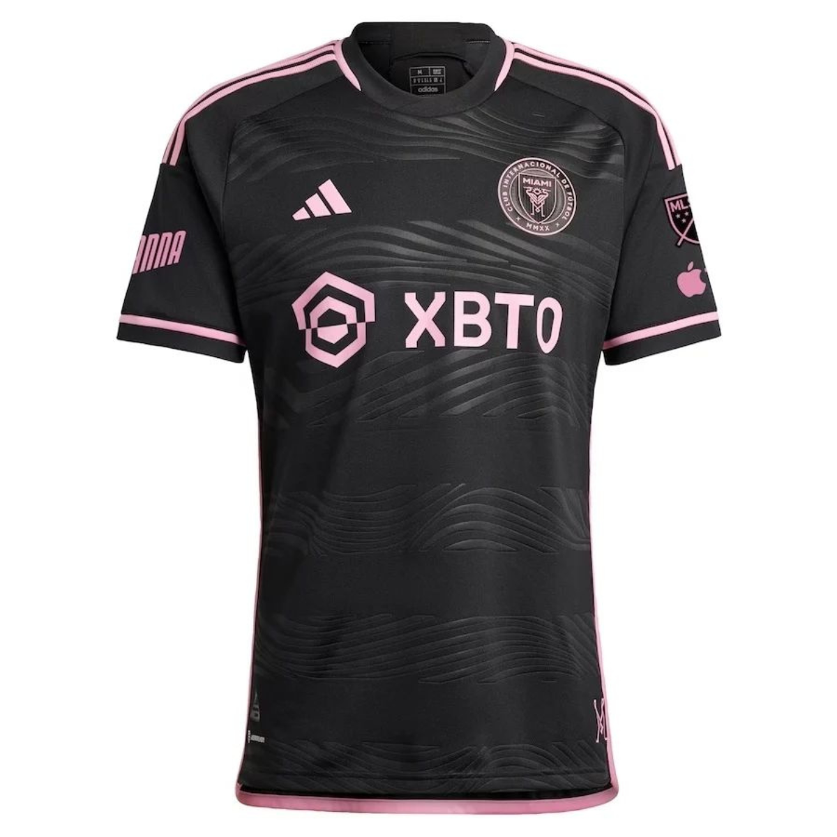 Design sem nome (5) Nova Camisa Inter Miami Preta 2023 Masculina