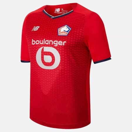 Camisa Lille Vermelha Masculina 2022/23