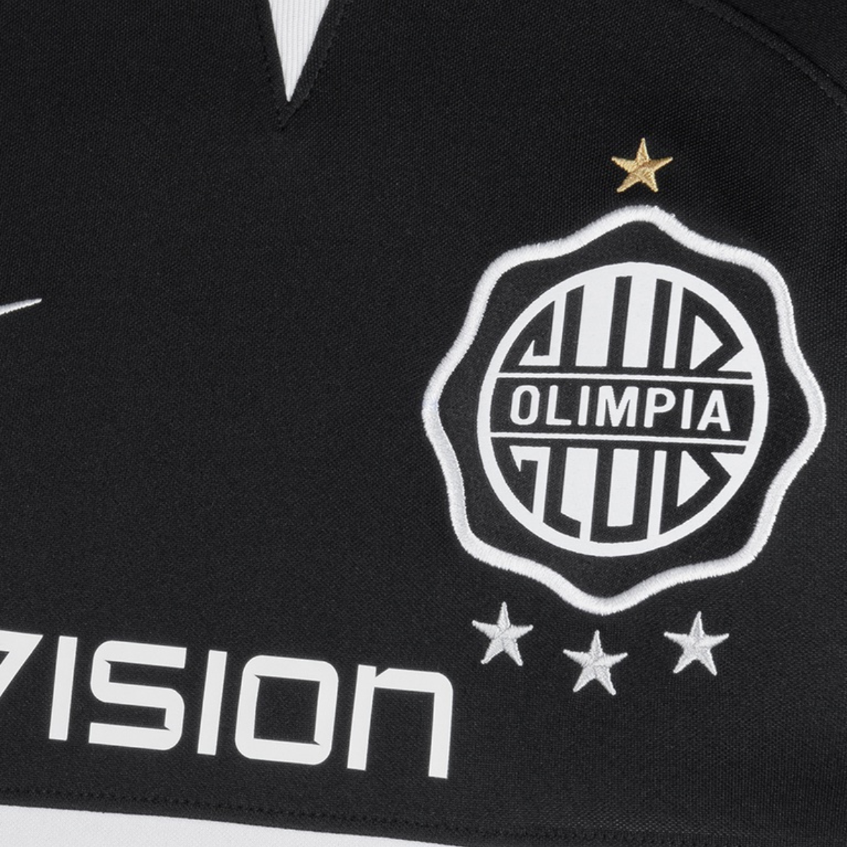 Design sem nome (9) Camisa Olympia do Paraguai Preta 2023/24