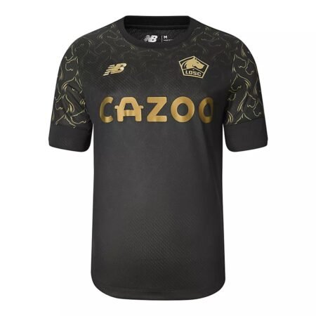 Camisa Lille Preta Masculina 2022/23