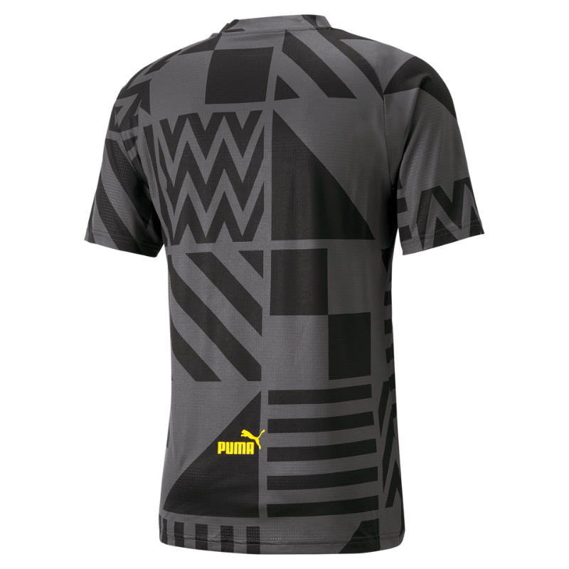 Design sem nome (13) Camisa Manchester City Pré-jogo Preta 2023/24