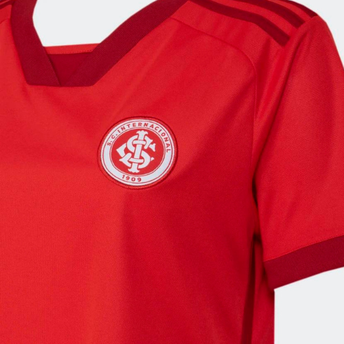 Design sem nome (2) Camisa Internacional Feminina Vermelha 2023/24