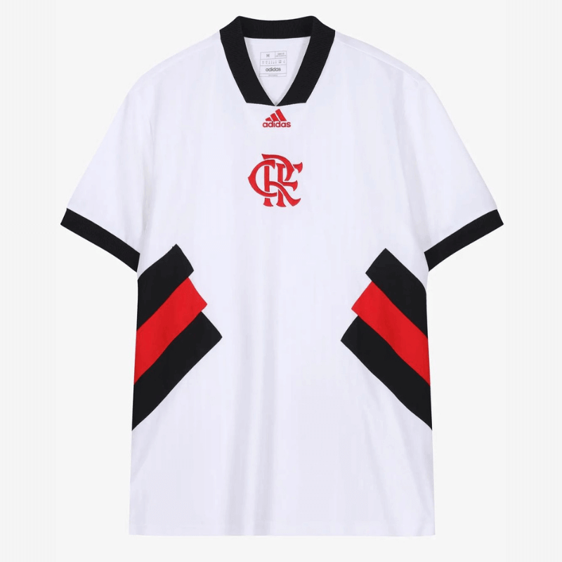 Design sem nome (4) Camisa Flamengo anos 90 Branca