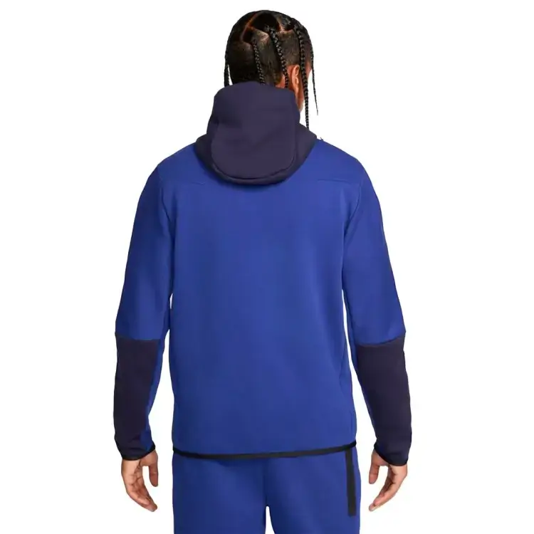 chaqueta-nike-nike-sportswear-tech-fleece-deep-royal-blueblackened-bluewhite-1 Conjunto Blusão e Calça Moletom Nike - Azul