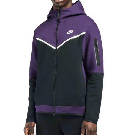 Conjunto Blusão e Calça Moletom Nike - Roxo