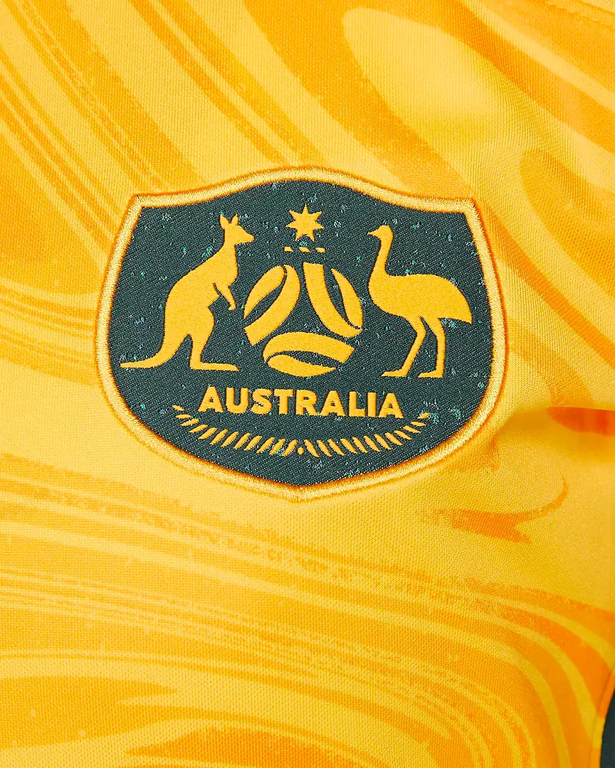 19550355-a2e5-4122-b5e1-9d9138febd30 Camisa Austrália Amarela Copa Feminina 2023/24