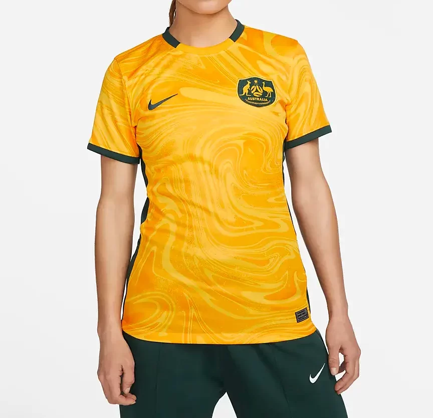 68707691-2764-4e49-9bb8-c164bc6b0447 Camisa Austrália Amarela Copa Feminina 2023/24