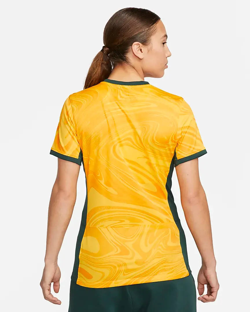 934676c9-7a4c-43e2-a604-a5e7f468edbe Camisa Austrália Amarela Copa Feminina 2023/24