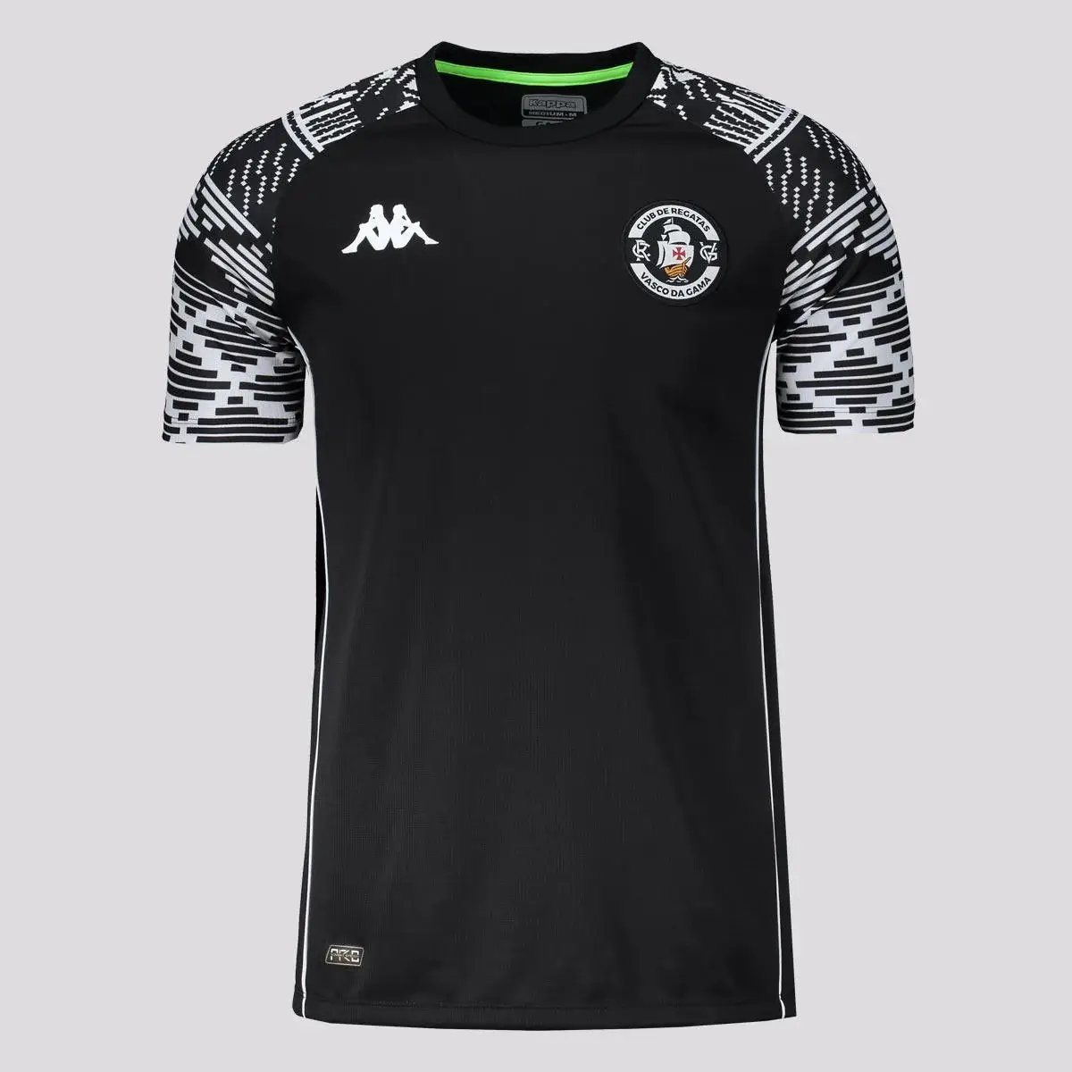 D24-4455-006_zoom1 Camisa Vasco da Gama Aquecimento Preta