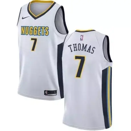 Denver-Nuggets-Association-Edition-Swingman-Nike1-1 Regata NBA Denver Nuggets Thomas 7 Branca