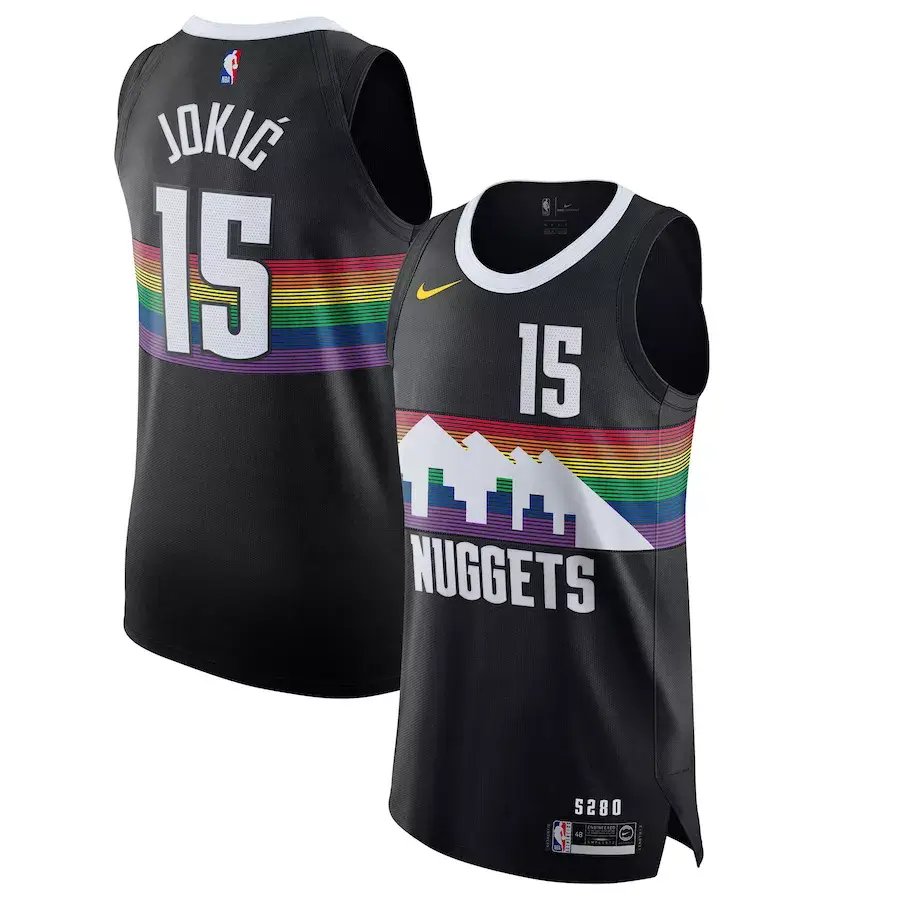 Denver-Nuggets-City-Edition-2020-Authentic-Jersey1-1 Regata NBA Denver Nuggets Jokic 15 Preta