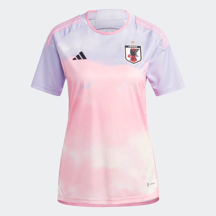 Japan_Womens_Team_23_Away_Jersey_Purple_IB1051_01_laydown Camisa Japão Rosa Copa Feminina 2023/24