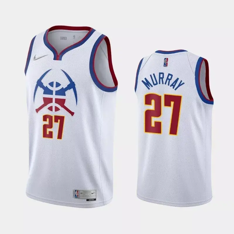denver-nuggets-earned-jamal-murray-white-2021-jersey1-81d27a3f232f5eeb1616172327821671-1024-1024 Regata NBA Denver Nuggets Murray 27 Branca