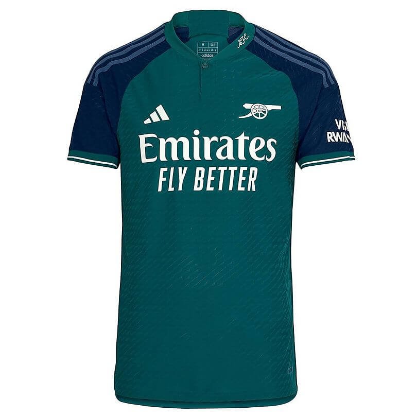 min1603_f Nova Camisa Arsenal Verde 2023/24 Jogador