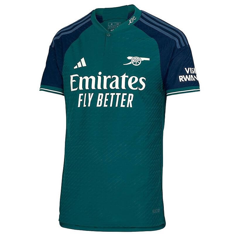 min1603_s Nova Camisa Arsenal Verde 2023/24 Jogador
