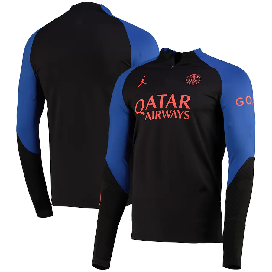paris-saint-germain-x-jordan-drill-top-black_ss4_p-13309582+u-hpokkzg5rwyib23a2fc7+v-ade609c2c7a34e59a8b1d19c8bc523c8 Jaqueta Treino PSG Preta+Azul 2022/23