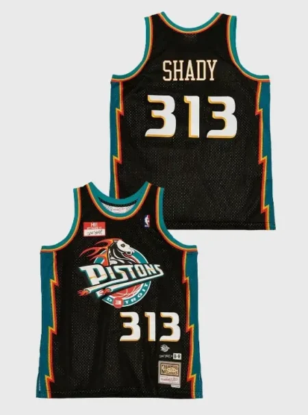 Regata Basquete Detroit Pistons - Slim Shady 313