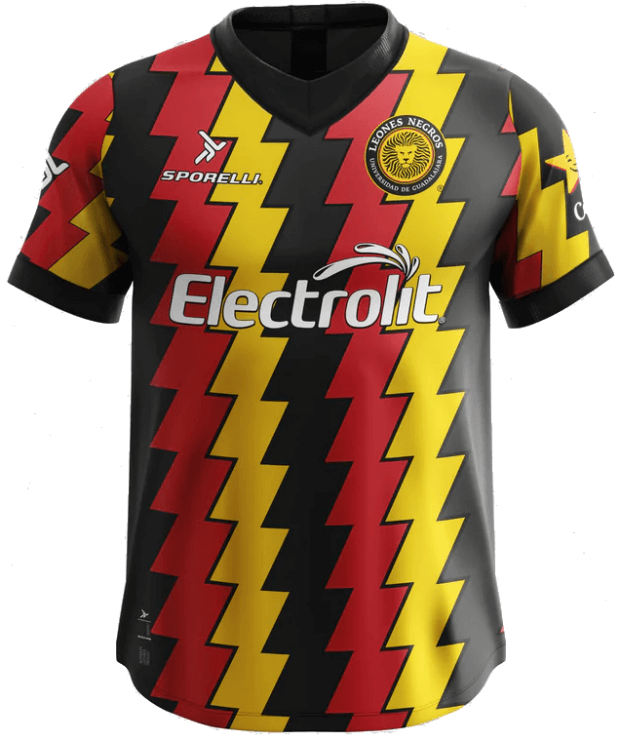 13 Camisa Leones Negros Listrada 2023/24 Masculina