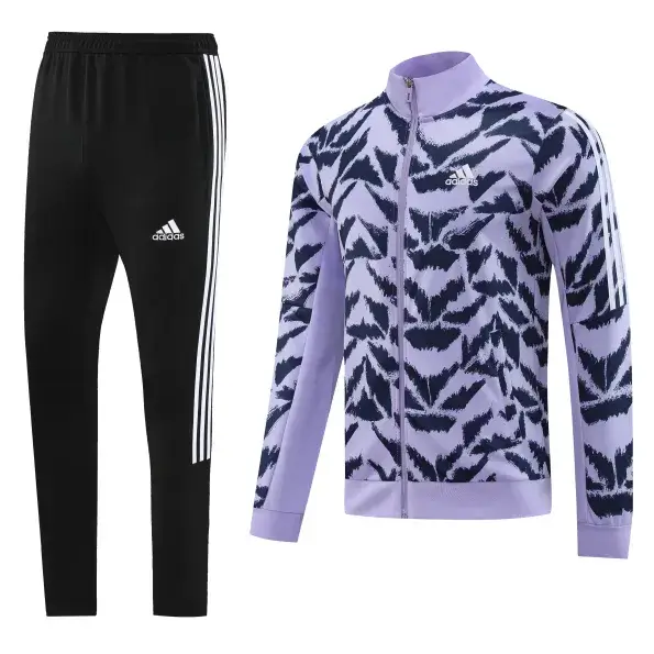 1960d97f Conjunto de Frio Adidas Jaqueta e Calça Roxo