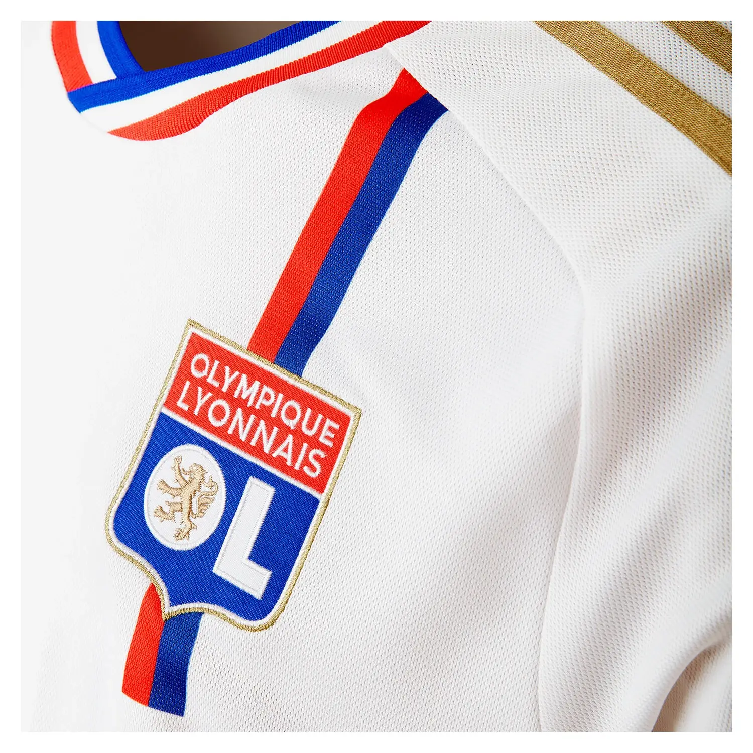 23-24-men-s-home-jersey (2) Nova Camisa Lyon Branca 2023/24 Masculina