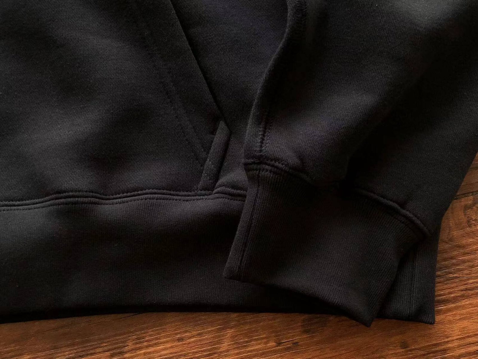 53fc04ae Conjunto Calça e Blusão Moletom Nike Stussy Preto