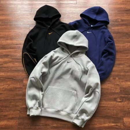 Blusão Moletom Nike Nocta Preto/Cinza/Azul