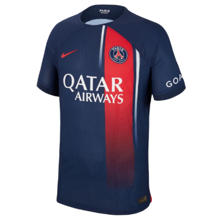 Nova Camisa PSG 1 Azul 2023/24 Jogador Masculina