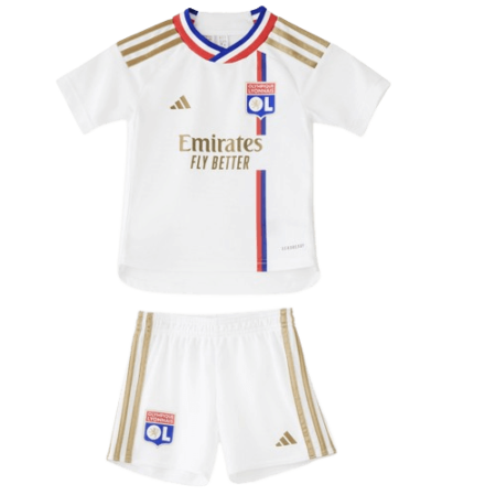 Kit Infantil Lyon Branca 2023/24 Unissex