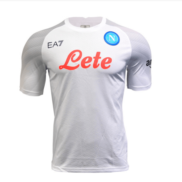 Design sem nome (1) Camisa Napoli Branca 2022/23 Masculina