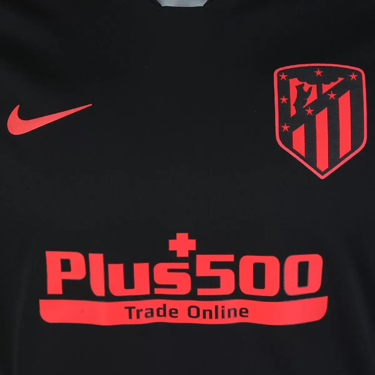 HZM-2014-002_zoom3 Camisa Atlético de Madrid Preta 2020/21 Masculina