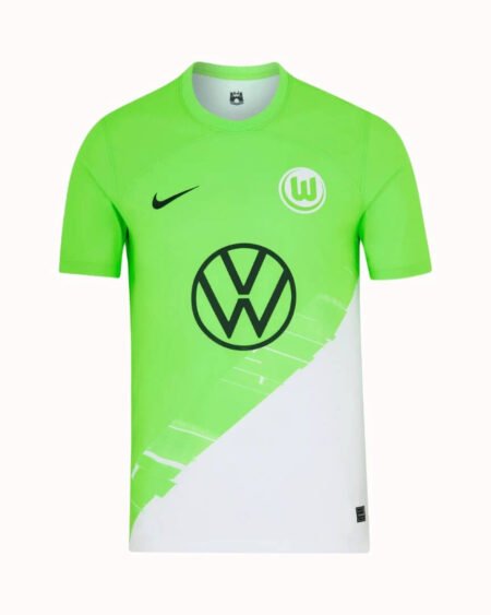 Nova Camisa Wolfsburg Verde 2023/24 Masculina