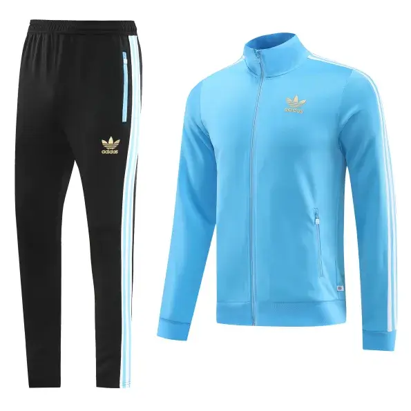 a8ee523d Conjunto de Frio Adidas Jaqueta e Calça Azul
