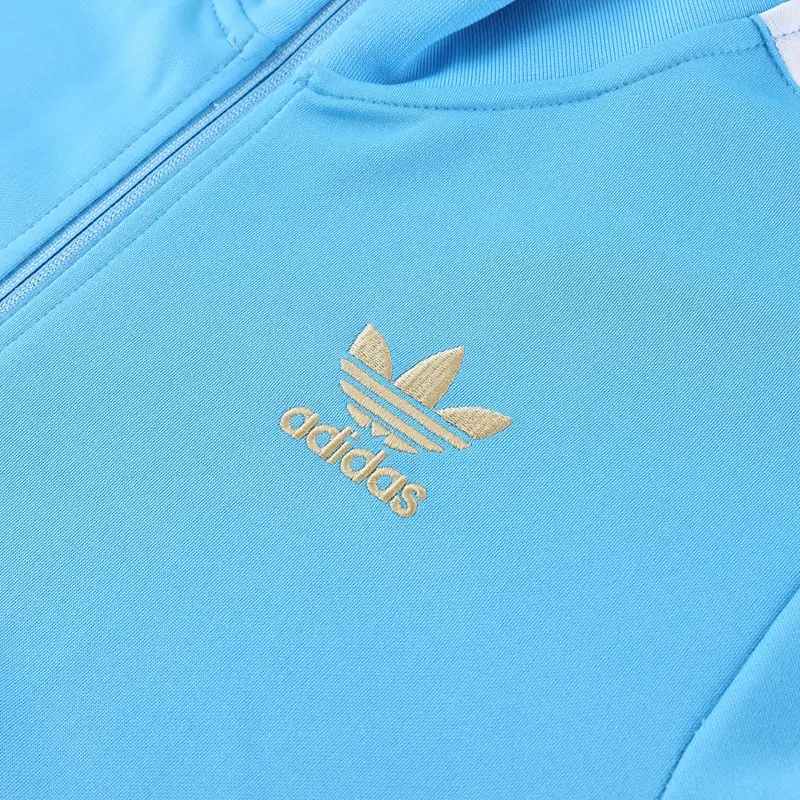 a9ce3e20 Conjunto de Frio Adidas Jaqueta e Calça Azul