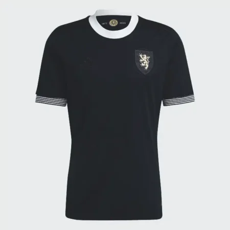 Nova Camisa Escócia Preta 10 anos 2023/24 Masculina