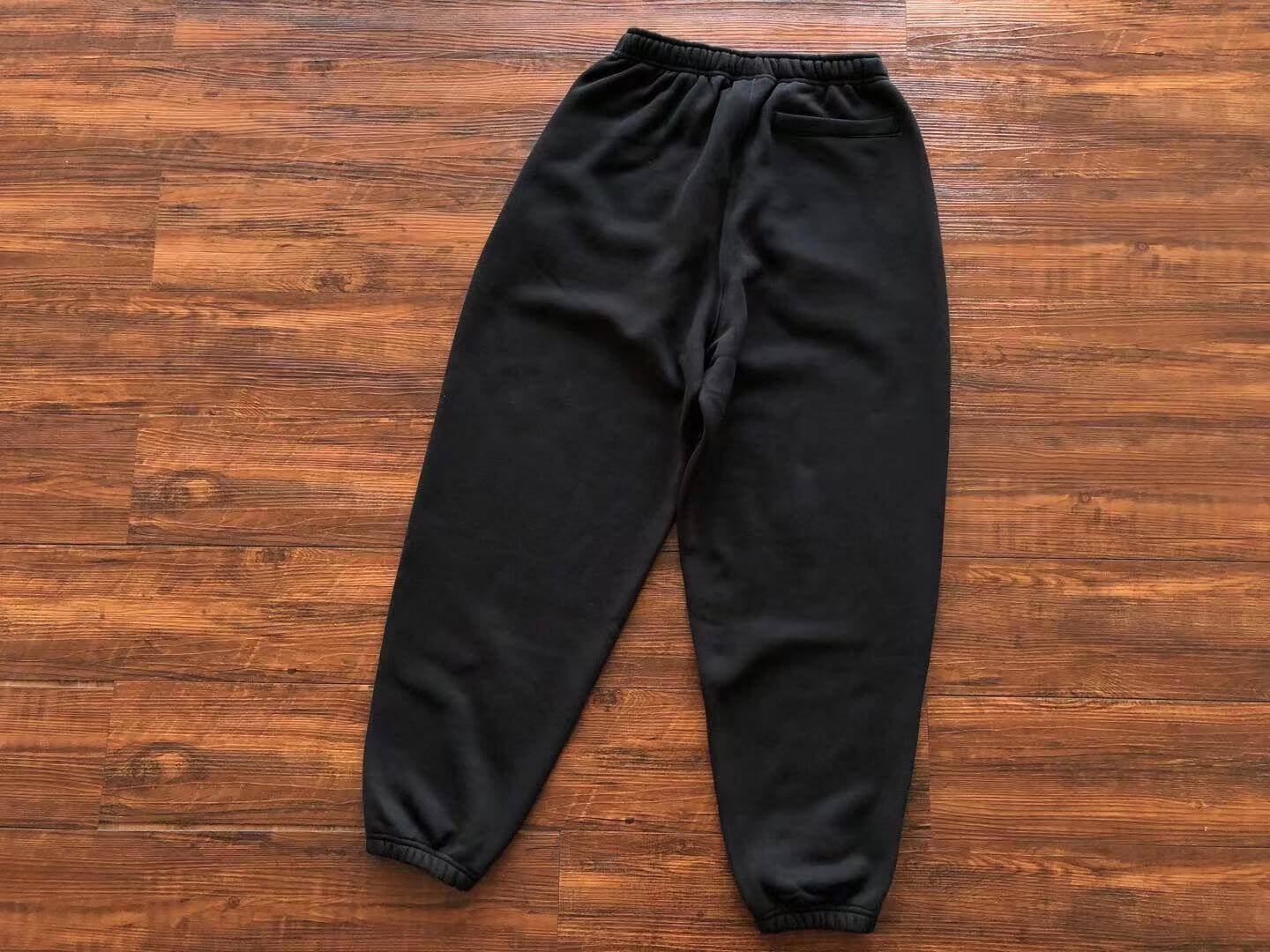 b1ebe362 Conjunto Calça e Blusão Moletom Nike Stussy Preto