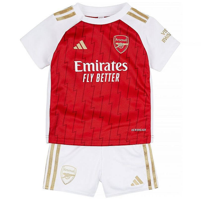 bhz2090_f Kit Infantil Arsenal Vermelho 2023/24 Unissex