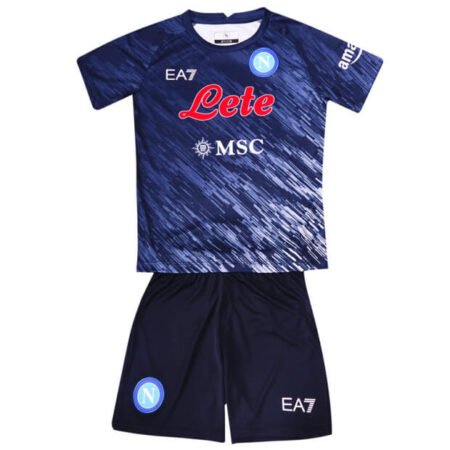 Conjunto Infantil Napoli Azul Escuro 2022/23 Unissex