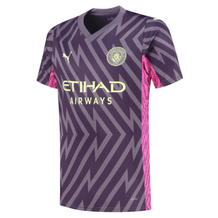 Camisa Manchester City Goleiro Roxo 2023/24 Masculina
