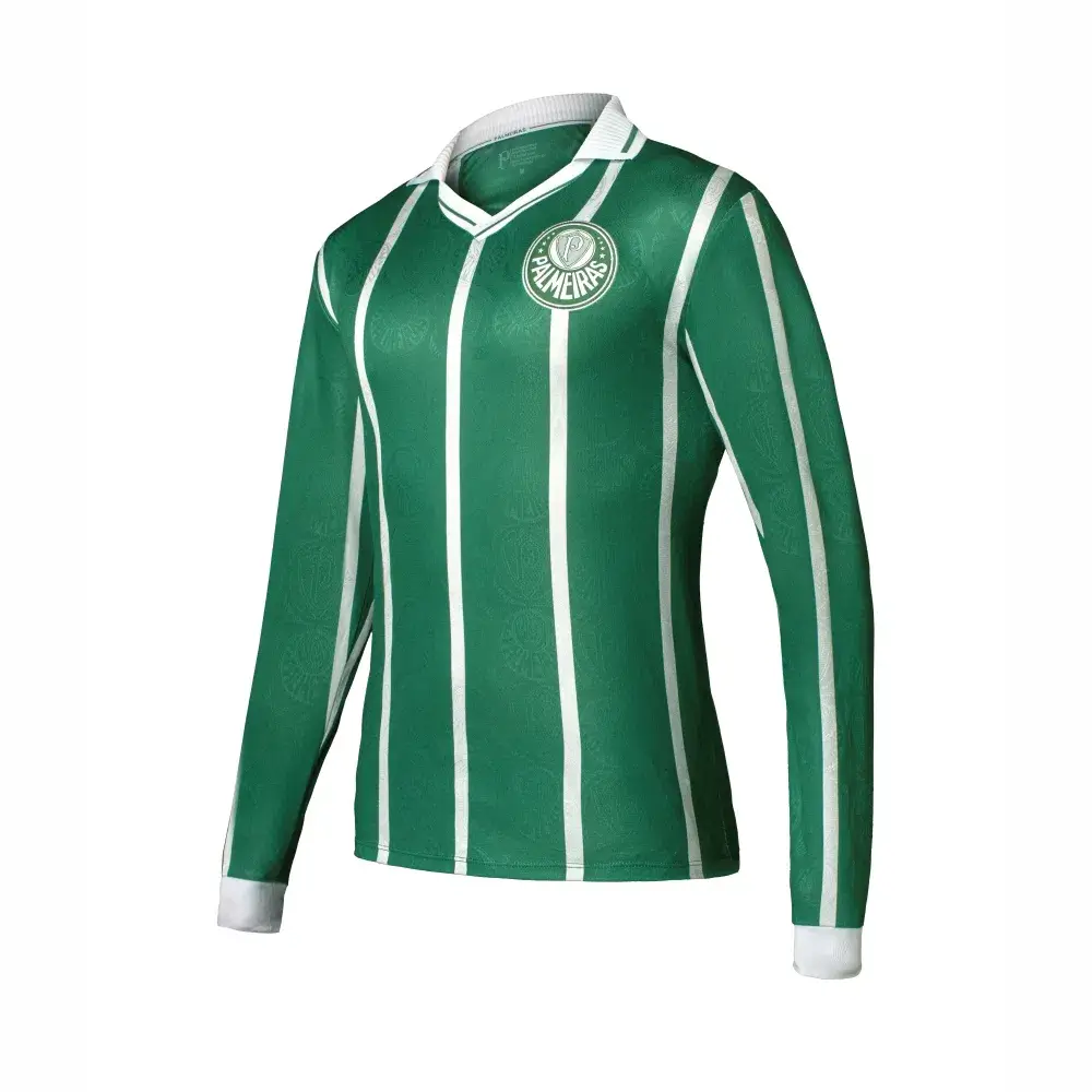 9923156-1 Camisa Palmeiras Paulistão de 1993 Verde Manga Longa comemorativa